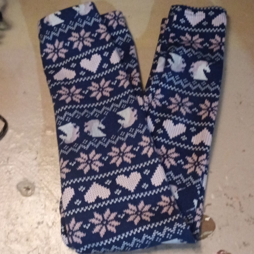 Girls unicorn leggings